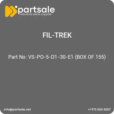 fil-trek-vs-po-5-d1-30-e1-box-of-155