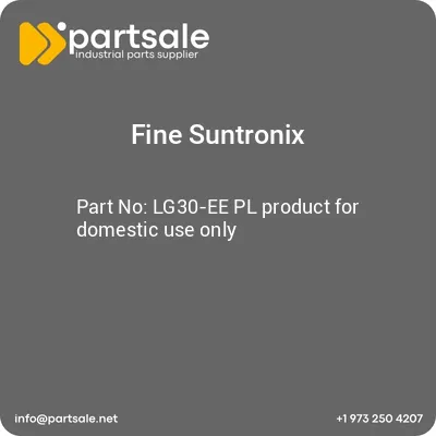 fine-suntronix-lg30-ee-pl-product-for-domestic-use-only