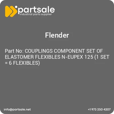 couplings-component-set-of-elastomer-flexibles-n-eupex-125-1-set-6-flexibles