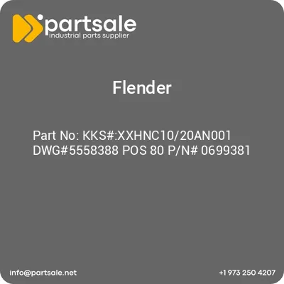 kksxxhnc1020an001-dwg5558388-pos-80-pn-0699381