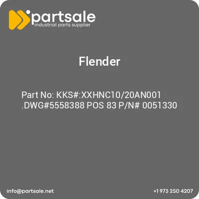 kksxxhnc1020an001-dwg5558388-pos-83-pn-0051330