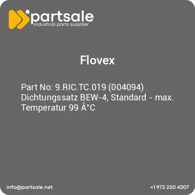 flovex-9rictc019-004094-dichtungssatz-bew-4-standard-max-temperatur-99-ac