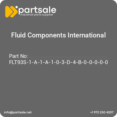 fluid-components-international-flt93s-1-a-1-a-1-0-3-d-4-b-0-0-0-0-0