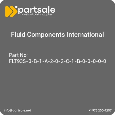 fluid-components-international-flt93s-3-b-1-a-2-0-2-c-1-b-0-0-0-0-0