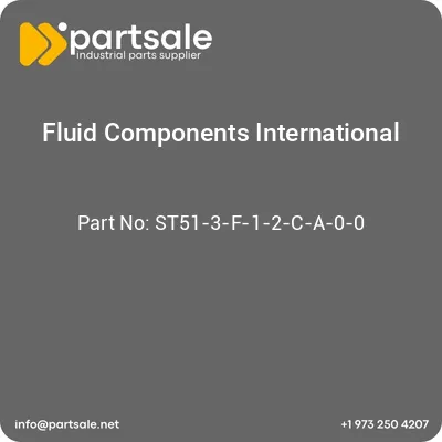 fluid-components-international-st51-3-f-1-2-c-a-0-0