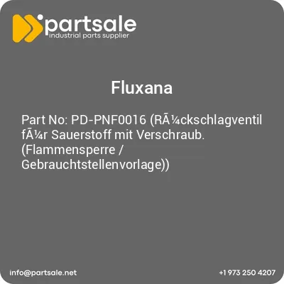 pd-pnf0016-ra14ckschlagventil-fa14r-sauerstoff-mit-verschraub-flammensperre-gebrauchtstellenvorlage