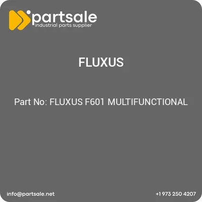 fluxus-f601-multifunctional