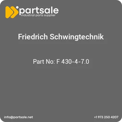 friedrich-schwingtechnik-f-430-4-70