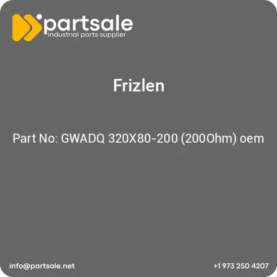 gwadq-320x80-200-200ohm-oem