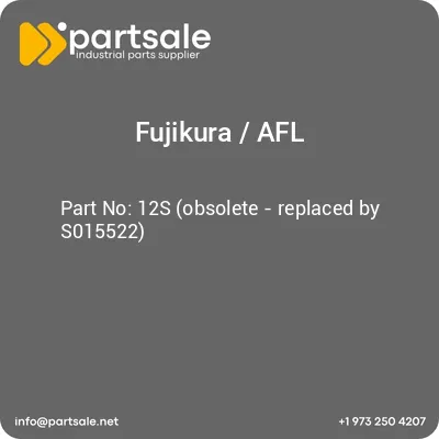 fujikura-afl-12s-obsolete-replaced-by-s015522