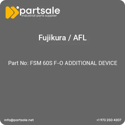 fsm-60s-f-o-additional-device