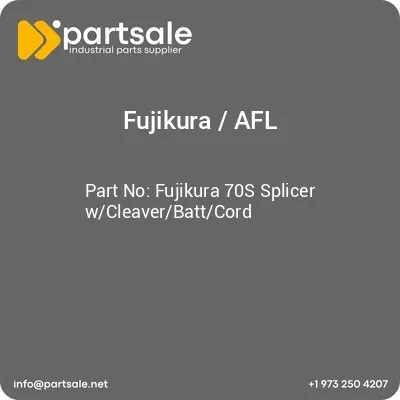 fujikura-70s-splicer-wcleaverbattcord