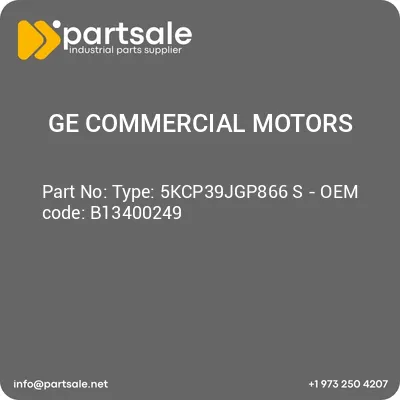 ge-commercial-motors-type-5kcp39jgp866-s-oem-code-b13400249