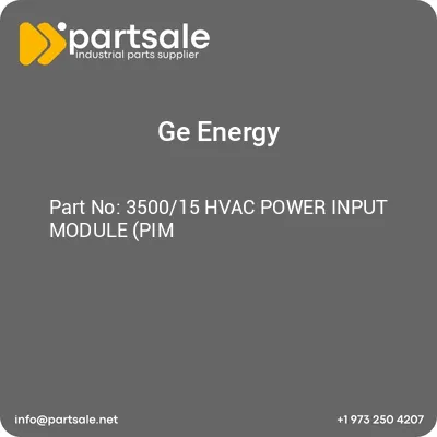 350015-hvac-power-input-module-pim