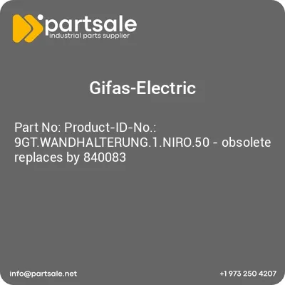 product-id-no-9gtwandhalterung1niro50-obsolete-replaces-by-840083