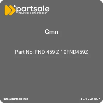 gmn-fnd-459-z-19fnd459z