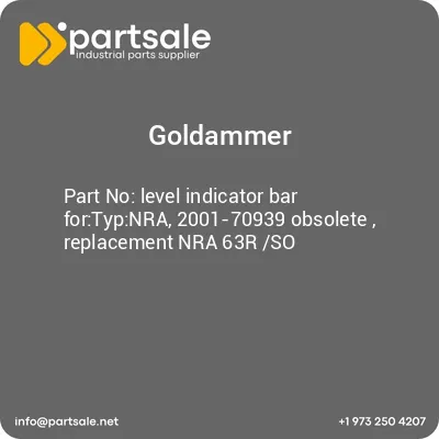 goldammer-level-indicator-bar-fortypnra-2001-70939-obsolete-replacement-nra-63r-so