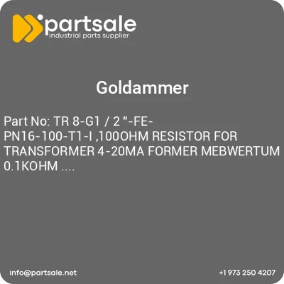 tr-8-g1-2-fe-pn16-100-t1-i-100ohm-resistor-for-transformer-4-20ma-former-mebwertum-01kohm