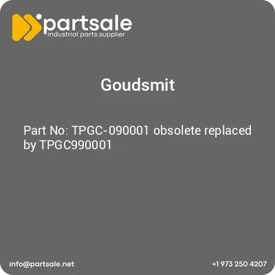 goudsmit-tpgc-090001-obsolete-replaced-by-tpgc990001