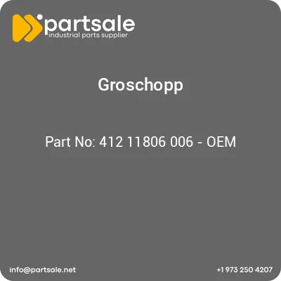 groschopp-412-11806-006-oem