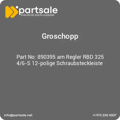 890395-am-regler-rbd-325-46-s-12-polige-schraubsteckleiste