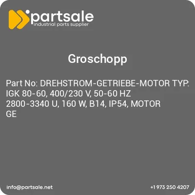 drehstrom-getriebe-motor-typ-igk-80-60-400230-v-50-60-hz-2800-3340-u-160-w-b14-ip54-motor-ge