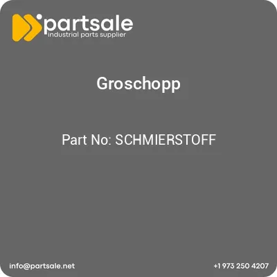 schmierstoff