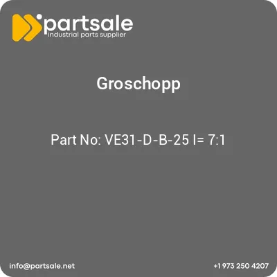 groschopp-ve31-d-b-25-i-71
