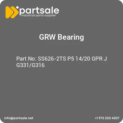 grw-bearing-ss626-2ts-p5-1420-gpr-j-g331g316