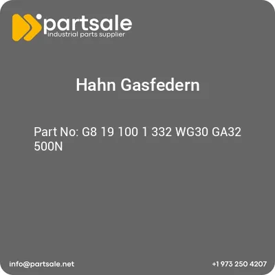 hahn-gasfedern-g8-19-100-1-332-wg30-ga32-500n