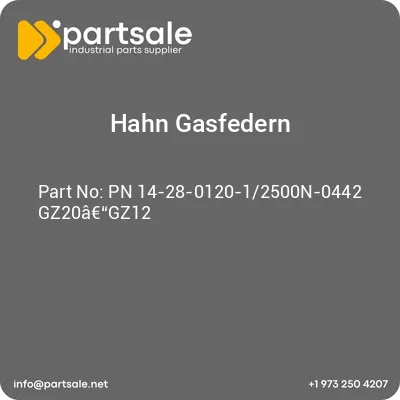 hahn-gasfedern-pn-14-28-0120-12500n-0442-gz20agz12