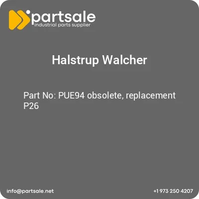 halstrup-walcher-pue94-obsolete-replacement-p26