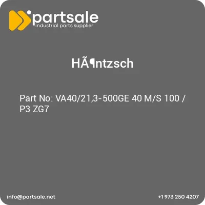 hantzsch-va40213-500ge-40-ms-100-p3-zg7