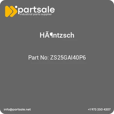 hantzsch-zs25gai40p6