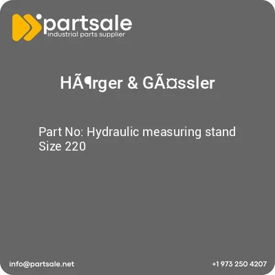 harger-gassler-hydraulic-measuring-stand-size-220