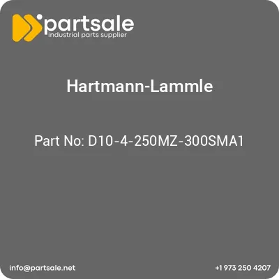 hartmann-lammle-d10-4-250mz-300sma1