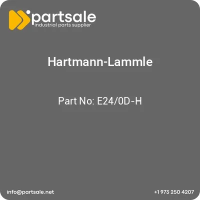 hartmann-lammle-e240d-h