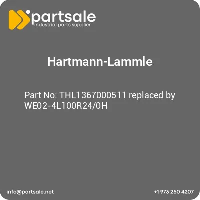 hartmann-lammle-thl1367000511-replaced-by-we02-4l100r240h