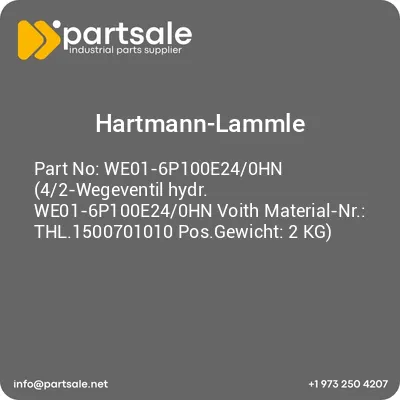 we01-6p100e240hn-42-wegeventil-hydr-we01-6p100e240hn-voith-material-nr-thl1500701010-posgewicht-2-kg