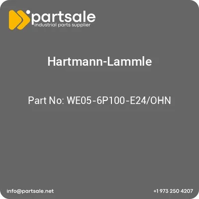 hartmann-lammle-we05-6p100-e24ohn