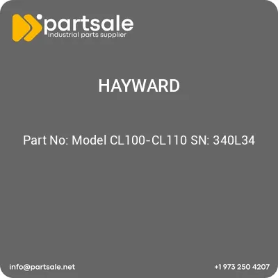 hayward-model-cl100-cl110-sn-340l34