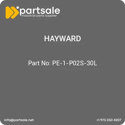 hayward-pe-1-p02s-30l