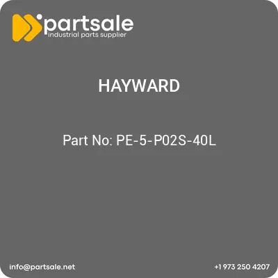 hayward-pe-5-p02s-40l