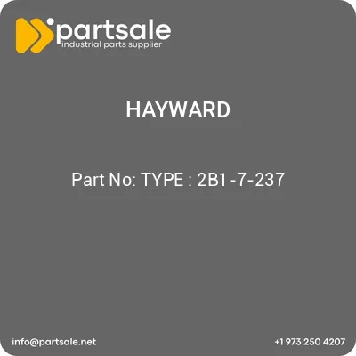 hayward-type-2b1-7-237
