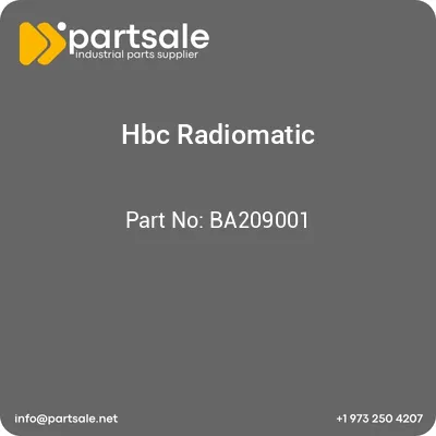 hbc-radiomatic-ba209001