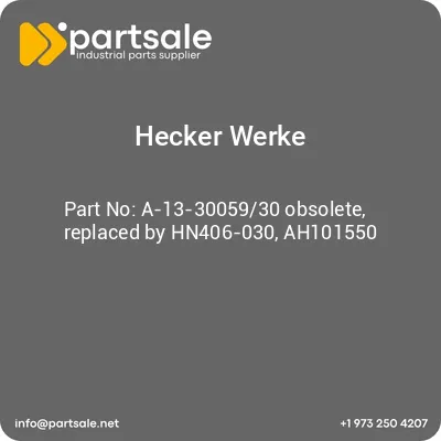 hecker-werke-a-13-3005930-obsolete-replaced-by-hn406-030-ah101550