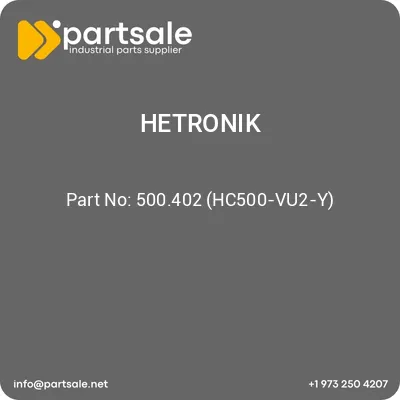 hetronik-500402-hc500-vu2-y