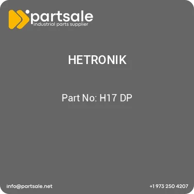 hetronik-h17-dp