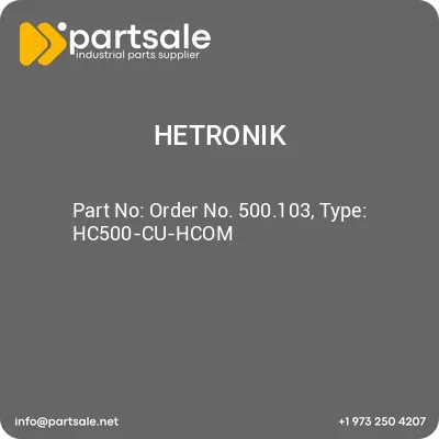 hetronik-order-no-500103-type-hc500-cu-hcom