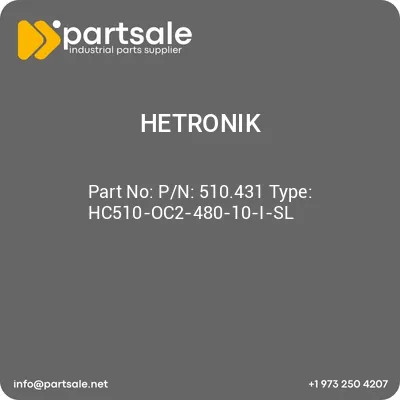 pn-510431-type-hc510-oc2-480-10-i-sl